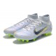 Nike Superfly 8 Elite AG High White Multi Women/Men Football Boots