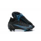 Nike Superfly 8 Elite FG Black Blue High Men Football Boots