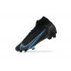 Nike Superfly 8 Elite FG Black Blue High Men Football Boots