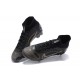 Nike Superfly 8 Elite FG Black Gold Gray High Men Football Boots