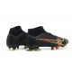 Nike Superfly 8 Elite FG Black Red Yellow High Men Football Boots