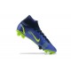 Nike Superfly 8 Elite FG Blue Green Black High Men Football Boots