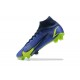 Nike Superfly 8 Elite FG Blue Green Black High Men Football Boots