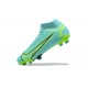 Nike Superfly 8 Elite FG Green Yellow Black High Men Football Boots