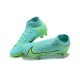 Nike Superfly 8 Elite FG Green Yellow Black High Men Football Boots