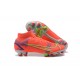 Nike Superfly 8 Elite FG Light/Orange Green Blue High Men Football Boots