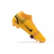 Nike Superfly 8 Elite FG Light/Orange Yellow Red Black High Men Football Boots