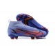 Nike Superfly 8 Elite FG LightPurple Orange Black High Men Football Boots