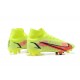 Nike Superfly 8 Elite FG Light/Yellow Black Orange High Men Football Boots