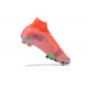 Nike Superfly 8 Elite FG Orange Green Gray High Men Football Boots