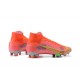 Nike Superfly 8 Elite FG Orange Green Gray High Men Football Boots