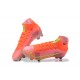 Nike Superfly 8 Elite FG Orange Green Gray High Men Football Boots