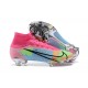 Nike Superfly 8 Elite FG Pink Green Blue Black High Men Football Boots