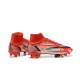 Nike Superfly 8 Elite FG Red Black High Men Football Boots