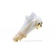 Nike Superfly 8 Elite FG White Gold High Men Football Boots