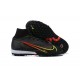 Nike Superfly 8 Elite TF High Black Yellow Men Football Boots