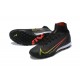 Nike Superfly 8 Elite TF High Black Yellow Men Football Boots