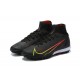 Nike Superfly 8 Elite TF High Black Yellow Men Football Boots