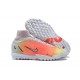 Nike Superfly 8 Elite TF High White Orange Men Football Boots