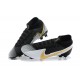 Nike Superfly VII 7 Elite SE FG Black White Gold High Men Football Boots