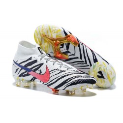 Nike Superfly VII 7 Elite SE FG Black White Pink Blue Gold High Men Football Boots