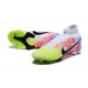 Nike Superfly VII 7 Elite SE FG Green Orange Yellow High Men Football Boots