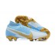 Nike Superfly VII 7 Elite SE FG Light/Blue Gold White High Men Football Boots