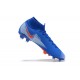 Nike Superfly VII 7 Elite SE FG Light/Blue Orange White High Men Football Boots