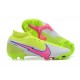 Nike Superfly VII 7 Elite SE FG Light/Green Pink White High Men Football Boots