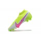 Nike Superfly VII 7 Elite SE FG Light/Green Pink White High Men Football Boots