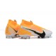 Nike Superfly VII 7 Elite SE FG Light/Orange Black White High Men Football Boots