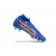 Nike Superfly VII 7 Elite SE FG Orange White Light/Blue High Men Football Boots