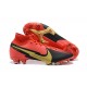 Nike Superfly VII 7 Elite SE FG Red Black Gold High Men Football Boots