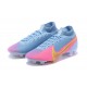 Nike Superfly VII 7 Elite SE FG Yellow Pink Blue High Men Football Boots