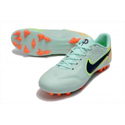 Nike Legend 9 Academy AG Low Turqoise Orange Men Football Boots