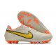 Nike Legend 9 Academy AG Low White Orange Men Football Boots