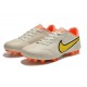 Nike Legend 9 Academy AG Low White Orange Men Football Boots