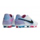 Nike Legend 9 Academy AG Low White Purple Blue Men Football Boots