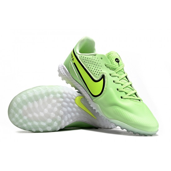 Nike React Tiempo Legend 9 Pro TF Low Green White Men Football Boots