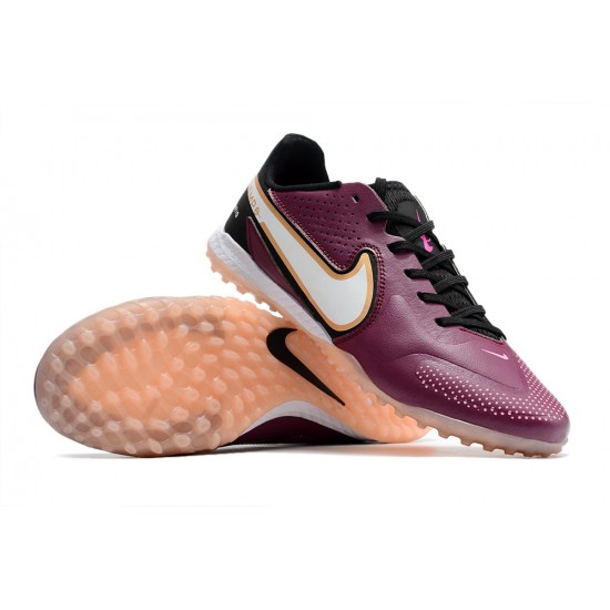 Nike React Tiempo Legend 9 Pro TF Low Purple Pink Men Football Boots