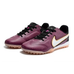 Nike React Tiempo Legend 9 Pro TF Low Purple Pink Men Football Boots
