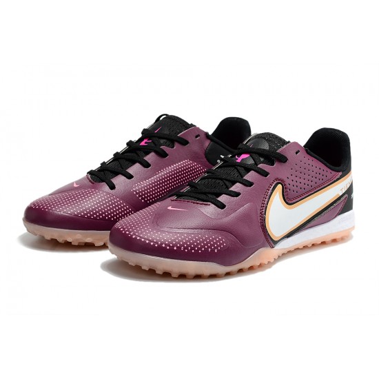 Nike React Tiempo Legend 9 Pro TF Low Purple Pink Men Football Boots