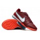 Nike React Tiempo Legend 9 Pro TF Low Red Turqoise Men Football Boots