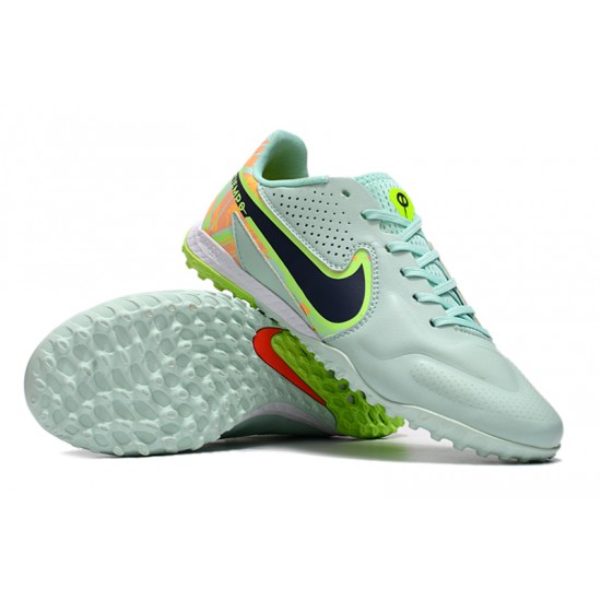 Nike React Tiempo Legend 9 Pro TF Low Turqoise Green Men Football Boots