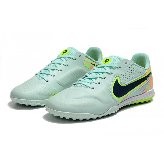 Nike React Tiempo Legend 9 Pro TF Low Turqoise Green Men Football Boots