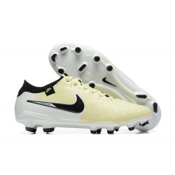 Nike Tiempo Legend 10 Elite FG Beige Black Men Football Boots