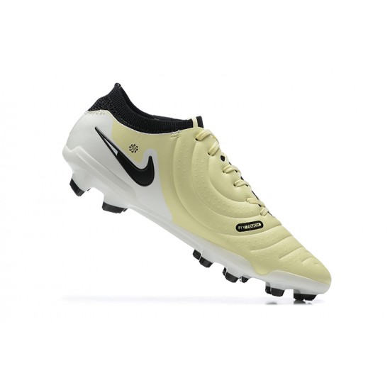 Nike Tiempo Legend 10 Elite FG Beige Black Men Football Boots