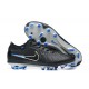 Nike Tiempo Legend 10 Elite FG Black Blue Men Football Boots