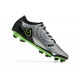 Nike Tiempo Legend 10 Elite FG Black Silver Green Men Football Boots