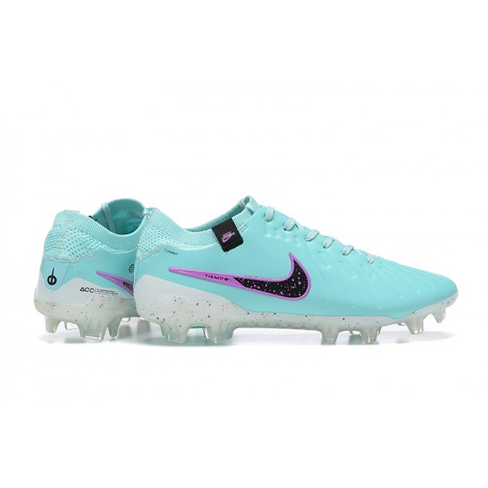 Nike Tiempo Legend 10 Elite FG Light/Blue Purple Men Football Boots